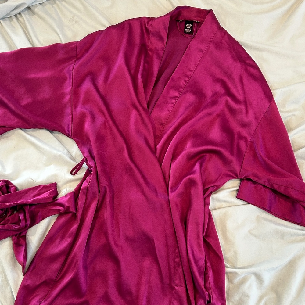 Victoria Secret silk robe